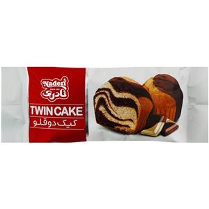 کیک شیر کاکائویی دوقلو نادری 60 گرمی