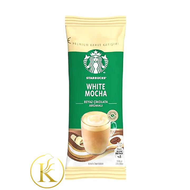 قهوه فوری وایت موکا 24 گرم استارباکس – starbucks