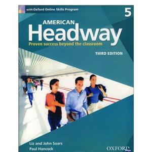 کتاب American  Headway 5 همراه با کتاب کار و CD