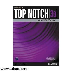 کتاب تاپ ناچ Top Notch 3B چاپ Third Edition انتشارات Pearson