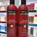 شامپو بدون پارابن ترزمه Tresemme مدل Keratin Smooth حجم 592 میلی لیتر