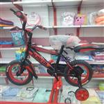 دوچرخهسایز 12رنگ سیاه  و قرمزمخصوص دختر و پسر در سن  4 تا 10 سال ارسال با  پست  یا تیپاکس  و پسکرایه