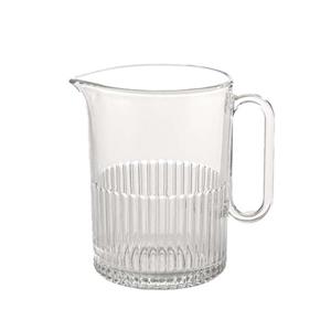 پارچ شیشه ای شیاردار لیمون کد2228