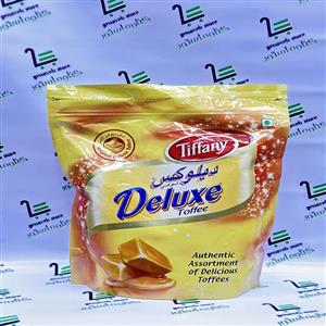 تافی تیفانی دیلوکس عسلی 550گرمیTiffany Deluxe toffee 