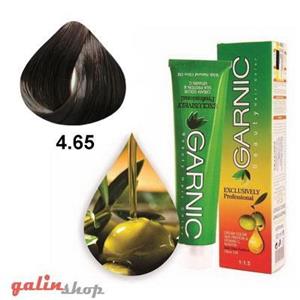 کیت رنگ موی گارنیک سری شکلاتی مدل قهوه ای تیره شماره 4.65 