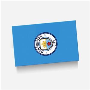 برچسب و استیکر استیکر(برچسب) کارت عابر بانک-طرح منچسترسیتی(Manchester City )-کد367-سفارشی 