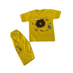 تیشرت شلوارک پسرانه خرسی مدل Ak39