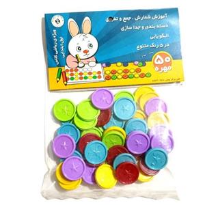 مهره شمارش ریاضی 50 عددی