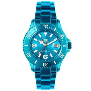 ساعت مچی عقربه ای آیس واچ آیس الو فیروزه‌ای سایز متوسط Ice-Watch Ice-Alu Turquoise