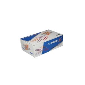 گیره کاغذ ایژی وانگ مدل YZW650 رنگی سایز بزرگ بسته 500 عددی