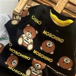 کراپ تک moschino در دو رنگ سفید و مشکی