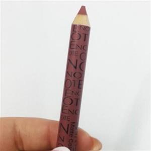 رژلب مدادی رنگ کالباسی گوشتی مارک نوت اصل not lip pencil روژمدادی رژلب مات مخملی خط لب پهن روژلب مدادی رژ لب مات