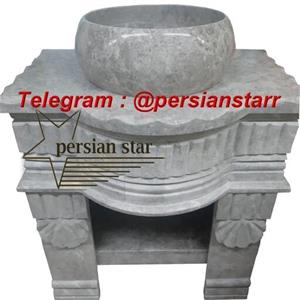 روشویی سنگی دو پایه پرشین