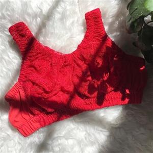 سوتین هندی زنانه مدل نخ پنبه و گیپور اعلا