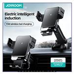 هولدر و شارژر وایرلس جویروم Joyroom Triaxial Electric Wireless Charger Car Holder JR-ZS219 