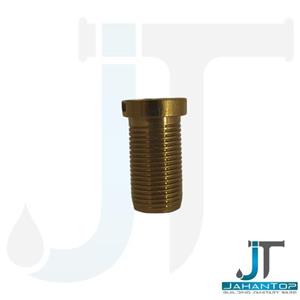 پیچ سیفون فانتزی طلایی 2/5 سانت برنجی رزوه ریز جهانیار