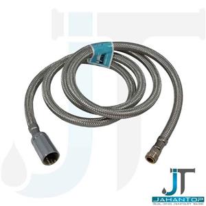 شیلنگ شیر ظرفشویی شاوری فنری کونیک بلند(قهرمانی) 150سانت پولیش کهن