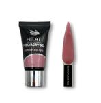 پلی ژل کاشت ناخن هیت HEAT رنگ CAMOUFLAGE PINK