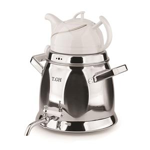 ست کتری و قوری تی جی اچ براق مدل کاوه کد 7060