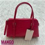 کیف زنانه چرم دستی منگو mango bag