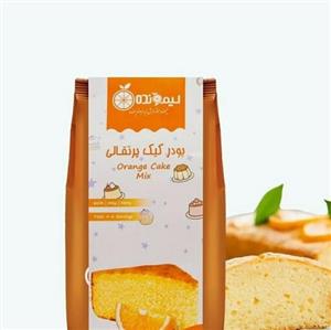 پودر کیک پرتقالی لیمونده (450 گرمی)  بدون نیاز به شیر