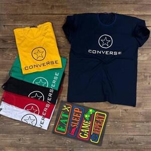 تیشرت مردانه طرح CONVERSE پک 6 عددی 