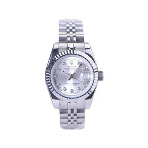 ساعت مچی زنانه رولکس دیت جاست  بدنه تماماً استیل  اصلی ROLEX DATEJUST