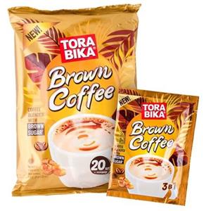 کافی میکس براون کافی ترابیکا 20 عددی (محصول اندونزی)  ToraBika Brown Coffee 