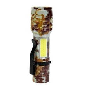 چراغ قوه پلیسی Flashlight COB XPE LED چریکی 