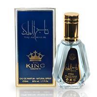 عطر ادکلن عربی تاج الملک کینگ ارض الزعفران TAJ Al Malik Kinga حجم 50 میل