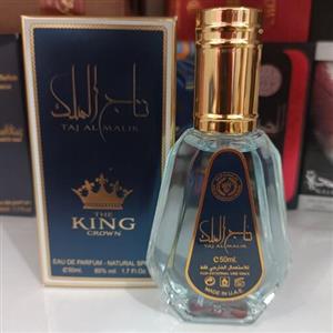 عطر ادکلن عربی تاج الملک کینگ ارض الزعفران TAJ Al Malik Kinga حجم 50 میل