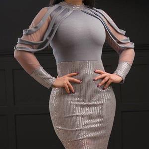 تونیک پیراهن کوتاه آوگان  قد 100 جنس کرپ کش و پولک تا سایز 50 ارسال رایگان وفوری در رنگبندی