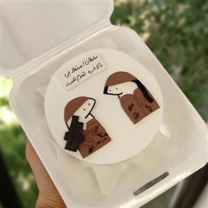 مینی کیک یا بنتو کیک مدل سربازی 300 گرمی با پخت روز