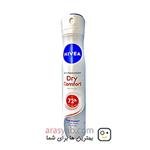 اسپری ضد تعرق نیوآ NIVEA زنانه مدل DRY COMFORT ماندگاری 72 ساعته حجم ۲۰۰ میل