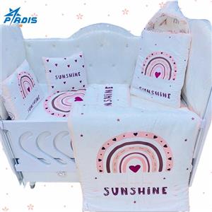 سرویس خواب 5 تکه نوزاد طرح سان شاین کد 993