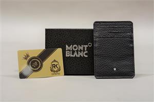 جاکارتی مردانه مون بلان مشکی شرانک ایستاده (Mont Blanc)