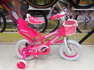 دوچرخه بچگانه بلست سایز 12 مدل Angel صورتی