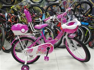 دوچرخه بچگانه بلست سایز 20 مدل candy صورتی