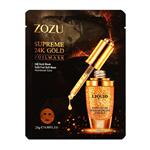 ماسک صورت ورقه ای طلا ضد چروک ZOZU SUPREME GOLD MOISTURIZING MASK (8487)