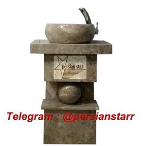 روشویی سنگی تک پایه پرشین