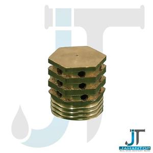 سر فواره صافی 1/2 برنجی
