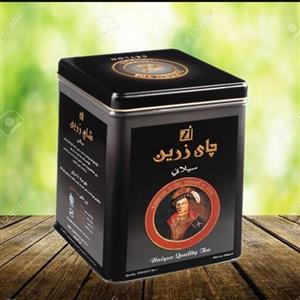 چای زرین قوطی فلزی 500 گرمی