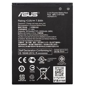 باتری موبایل ایسوس مدل C11P1506 با ظرفیت 2070mAh مناسب برای گوشی موبایل ایسوس Zenfone Go