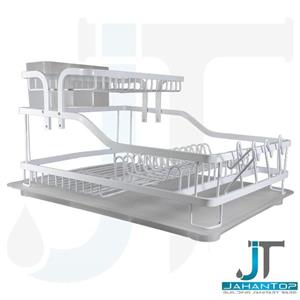 جا ظرفی 2 طبقه آلومینیوم مدل نیلوفر 