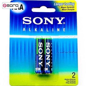 باتری نیم قلمی آلکالاین سونی LR03 Sony LR03