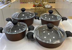 سرویس قابلمه فالز 8 پارچه مدل دیاموند کد 0801