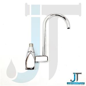 شیر آبسردکن برنجی کروم جلگه مدل آبشار (عصایی )