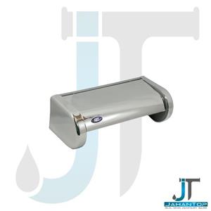 جا دستمال رول بزرگ کروم مدل یاس