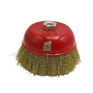 فرچه سیمی کاسه ای مدل گوریلا کد YP-AFSHAN-125MM