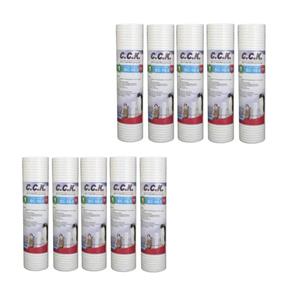 فیلتر دستگاه تصفیه آب سی سی کا مدل JWCS-10-5 مجموعه 10 عددی